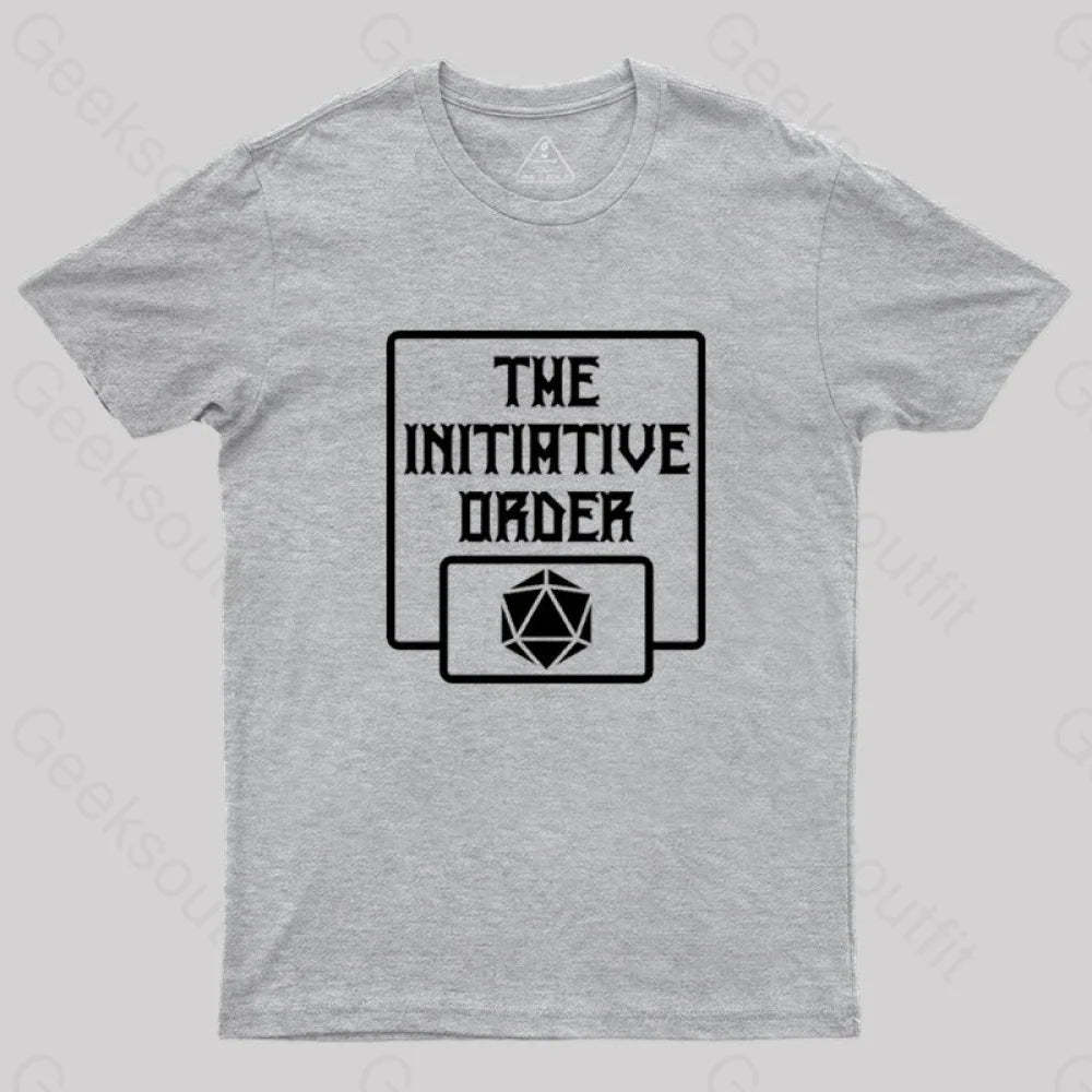 The Initiative Order T-Shirt Grey / S