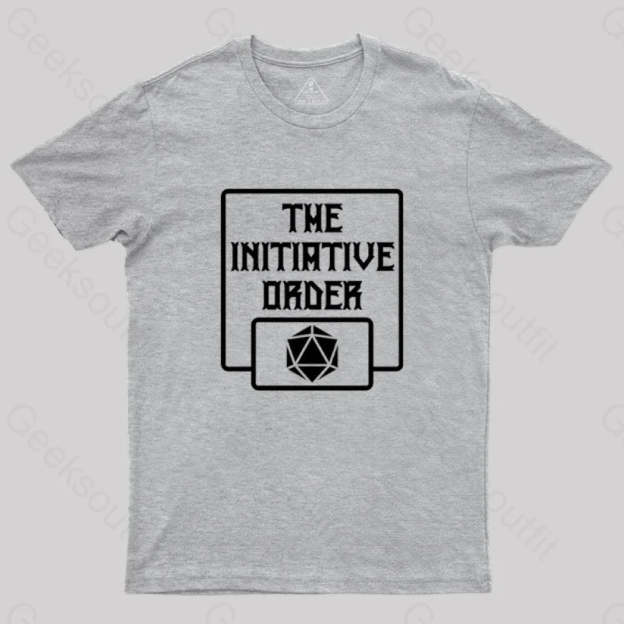 The Initiative Order T-Shirt Grey / S