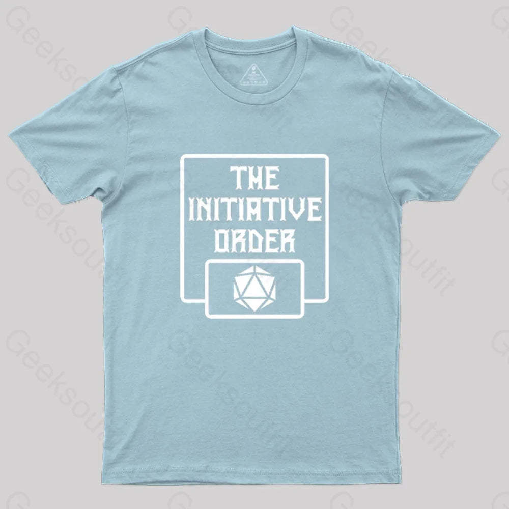 The Initiative Order T-Shirt Light Blue / S