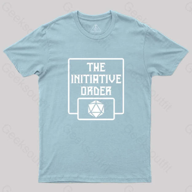 The Initiative Order T-Shirt Light Blue / S