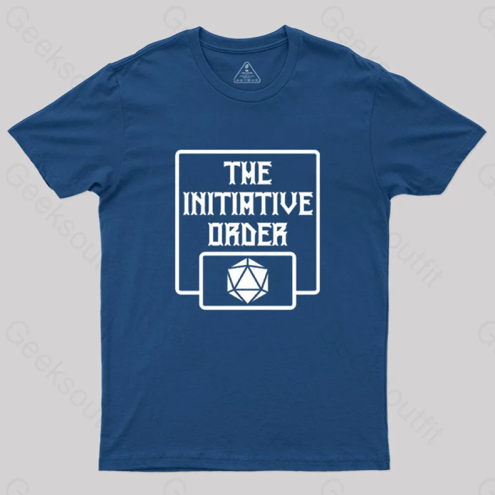 The Initiative Order T-Shirt Navy / S
