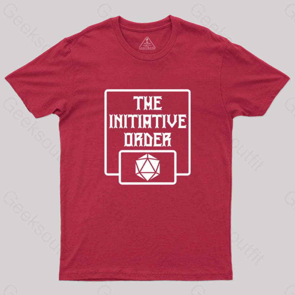 The Initiative Order T-Shirt Red / S