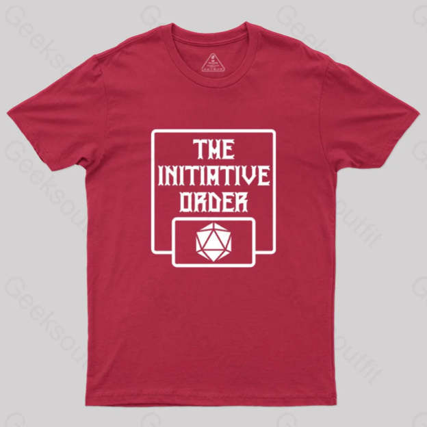 The Initiative Order T-Shirt Red / S