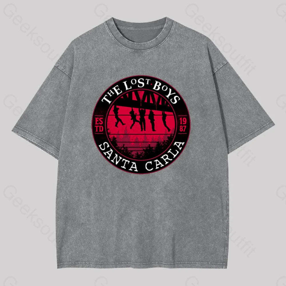 The Lost Boys Washed T-Shirt Grey / S