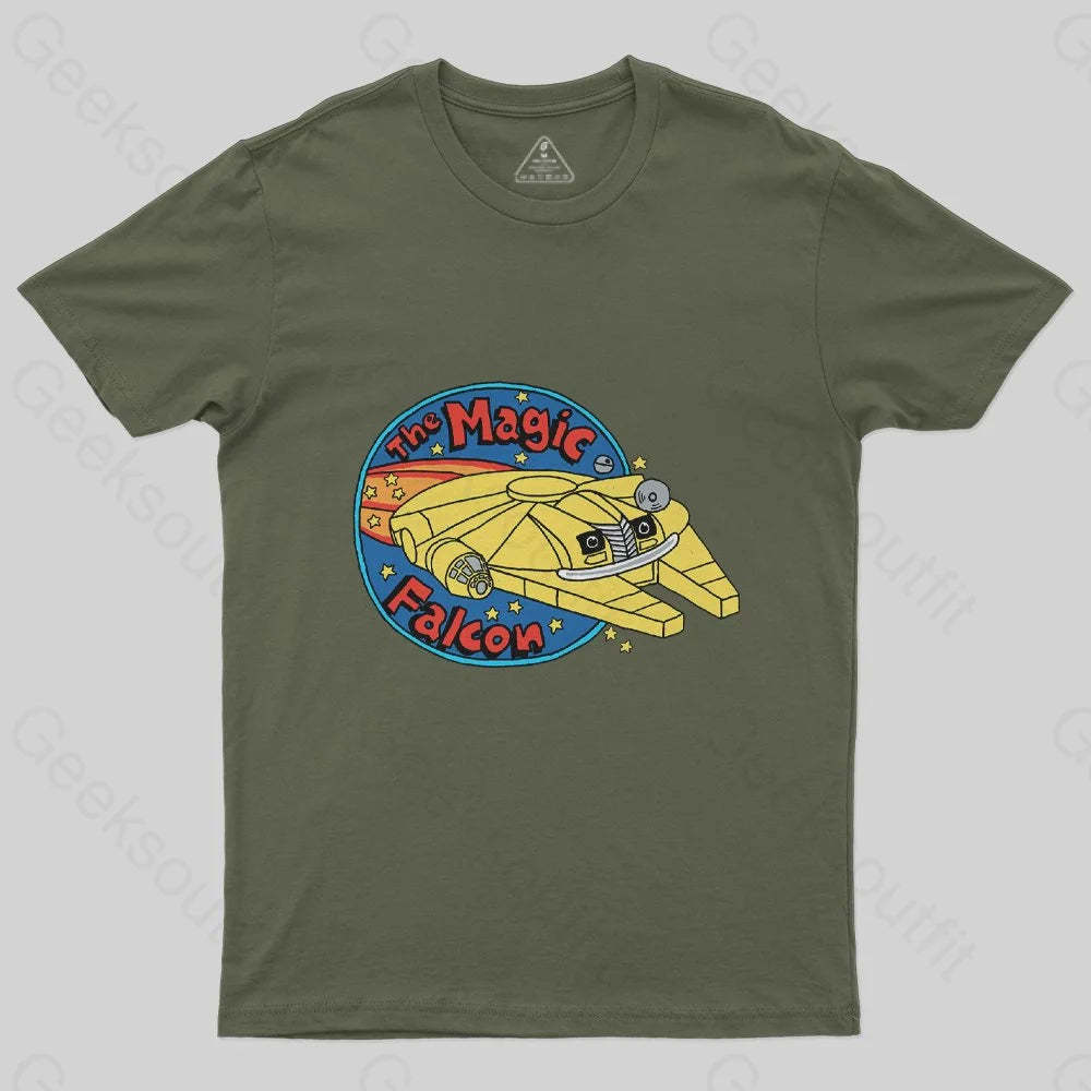 The Magic Falcon T-Shirt - Geeksoutfit