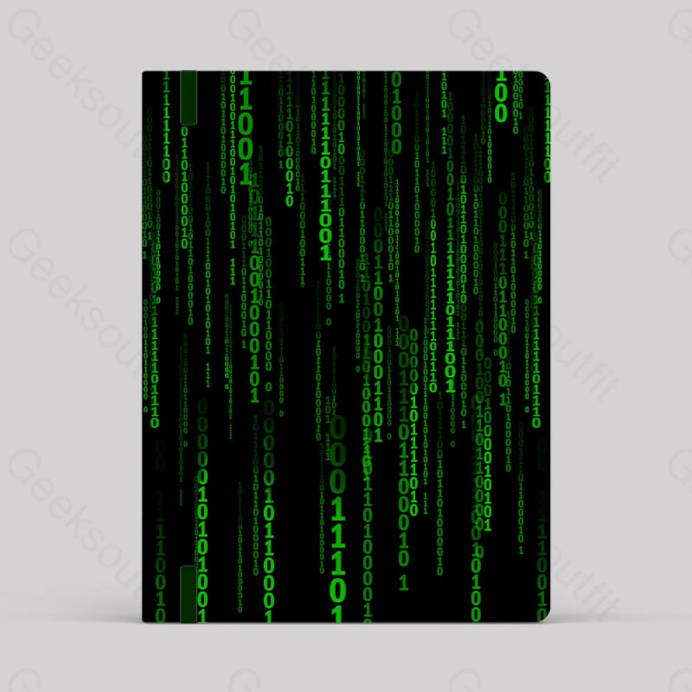The Matrix Black Green Notebook