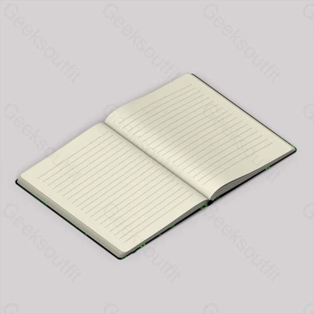 The Matrix Black Green Notebook