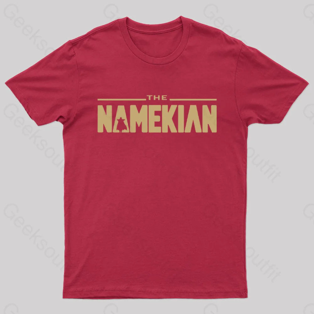 The Namekian Geek T-Shirt Red / S