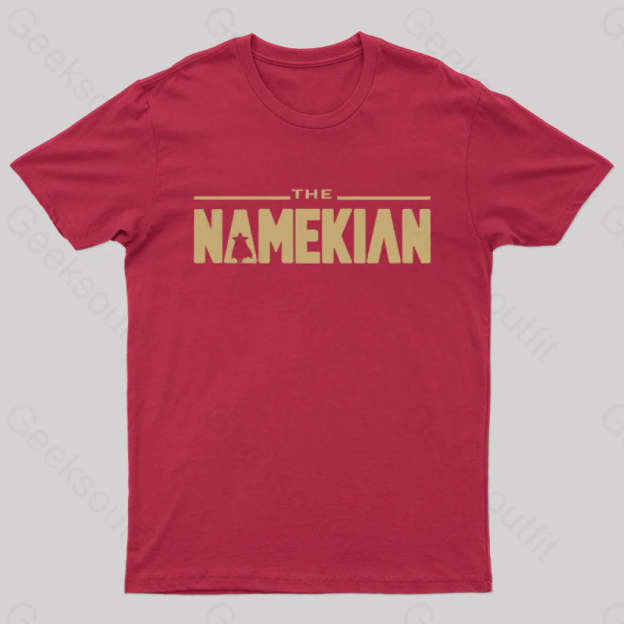 The Namekian Geek T-Shirt Red / S