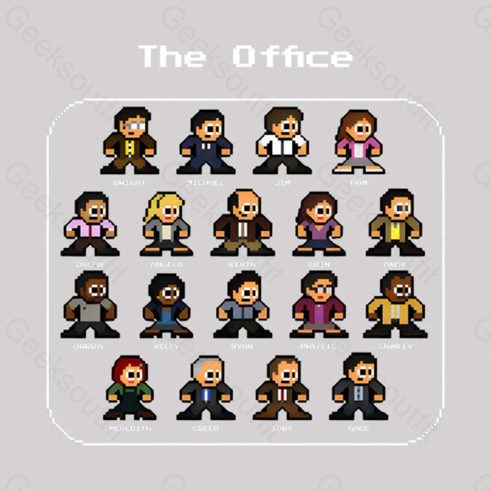 The Office 8Bits Nerd T-Shirt
