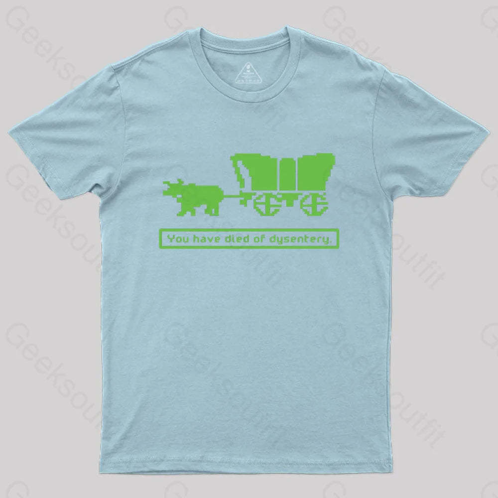The Oregon Trail T-Shirt Light Blue / S