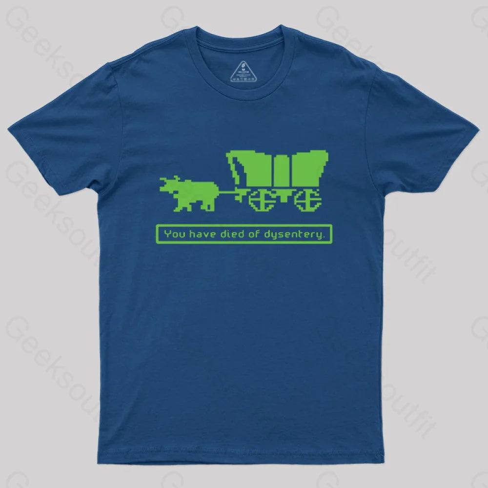 The Oregon Trail T-Shirt Navy / S