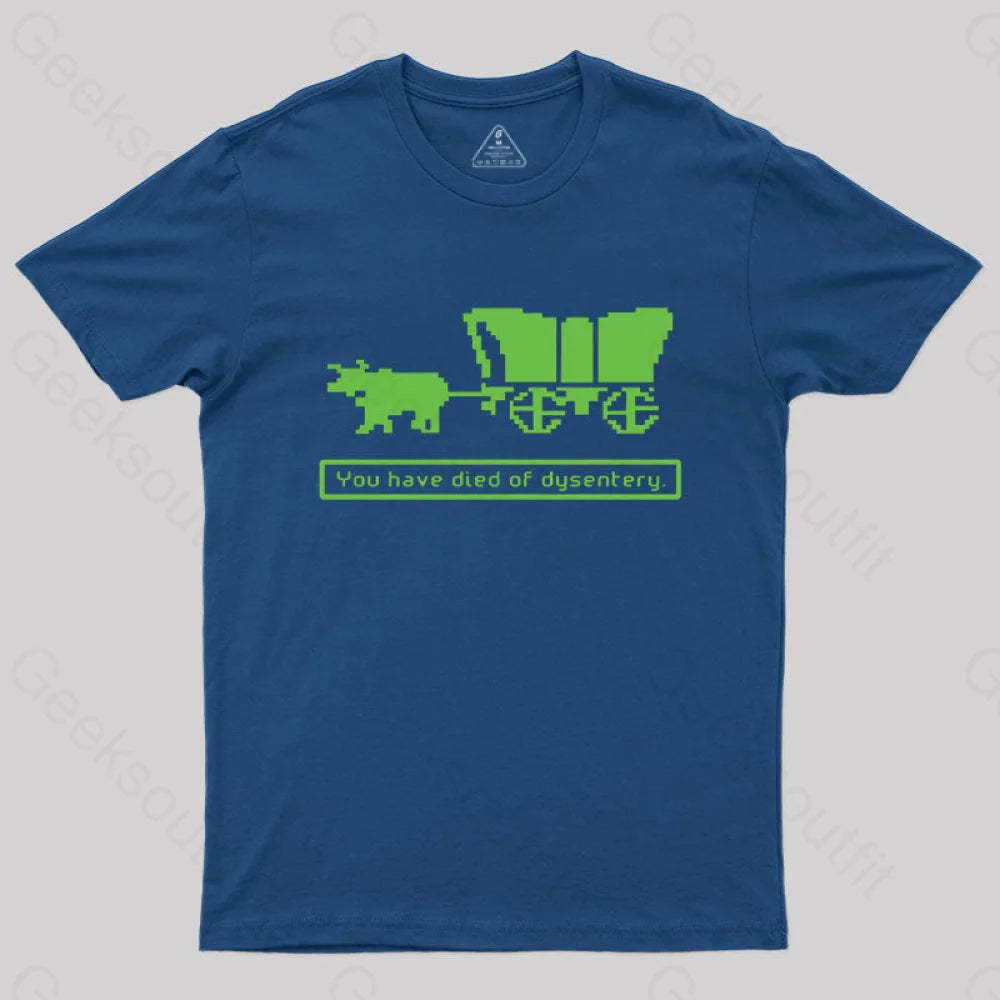 The Oregon Trail T-Shirt Navy / S