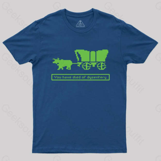 The Oregon Trail T-Shirt Navy / S