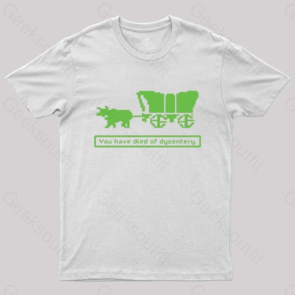 The Oregon Trail T-Shirt White / S
