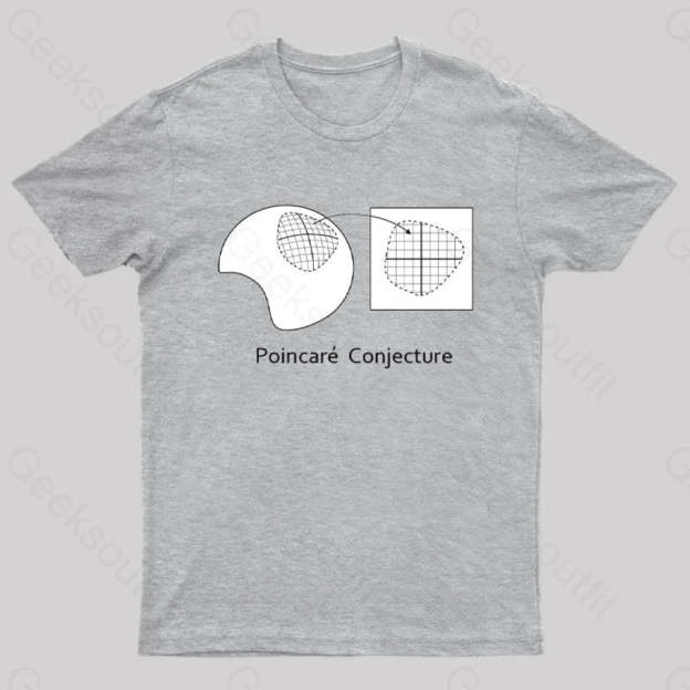 The Poincaré Conjecture T-Shirt Grey / S