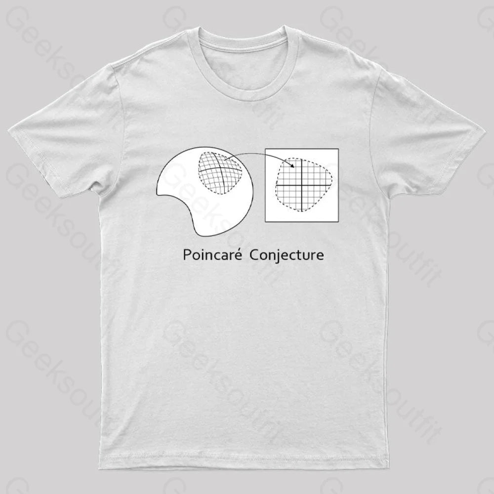 The Poincaré Conjecture T-Shirt White / S