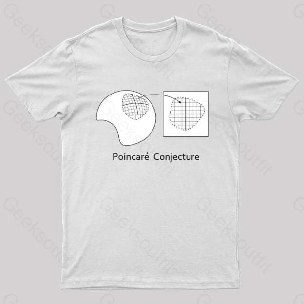 The Poincaré Conjecture T-Shirt White / S