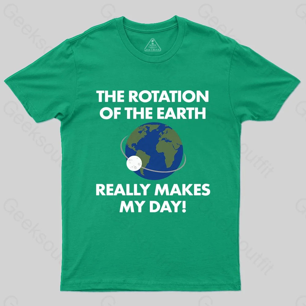 The Position of The Earth T-shirt - Geeksoutfit