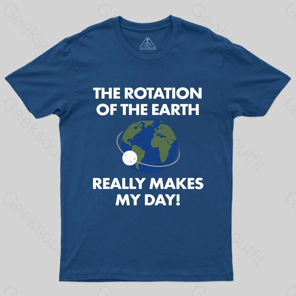 The Position of The Earth T-shirt - Geeksoutfit