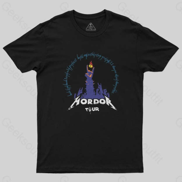 The Road to Mordor T-Shirt - Geeksoutfit