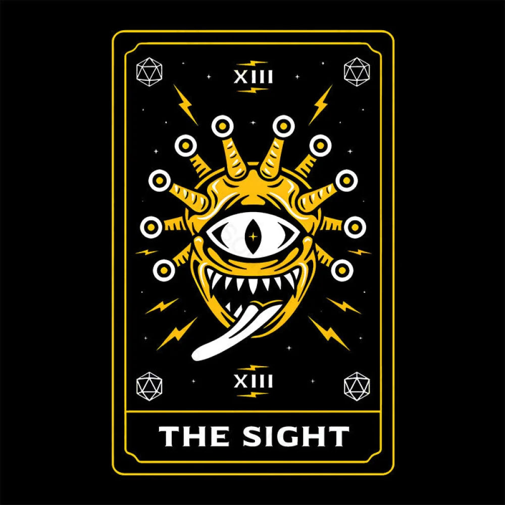 The Sight Tarot Card Nerd T-Shirt
