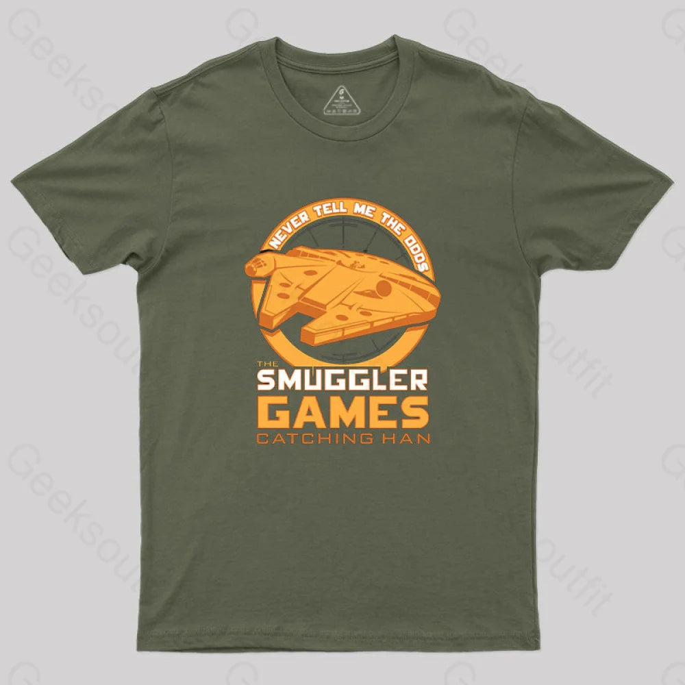 The Smuggler Games T-Shirt Army Green / S