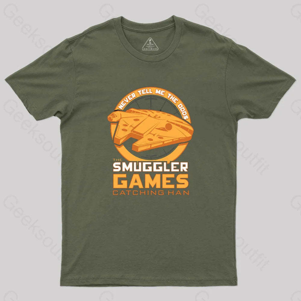 The Smuggler Games T-Shirt Army Green / S
