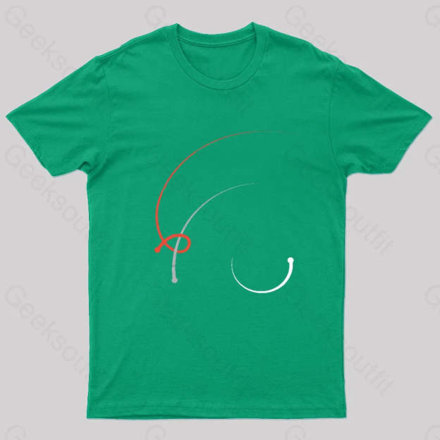 The Three Body Problem Book 1 Cover Geek T-Shirt Green / S