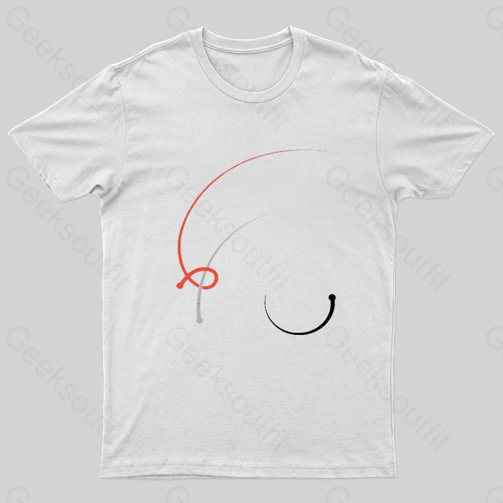The Three Body Problem Book 1 Cover Geek T-Shirt White / S
