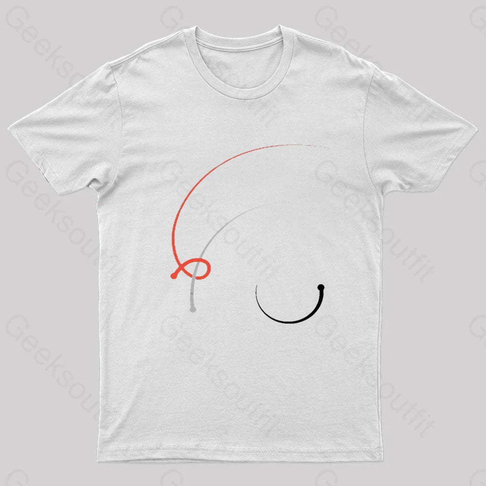 The Three Body Problem Book 1 Cover Geek T-Shirt White / S