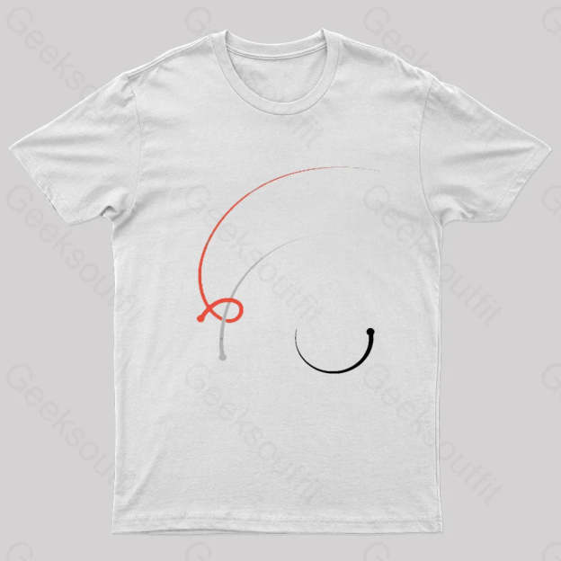 The Three Body Problem Book 1 Cover Geek T-Shirt White / S