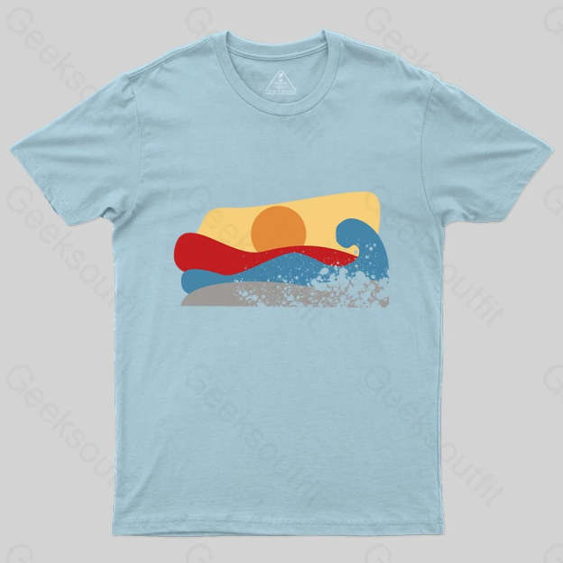 The Vintage Wave T-Shirt - Geeksoutfit