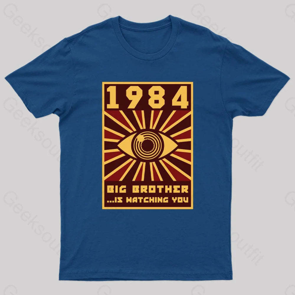 The Watcher Geek T-Shirt Navy / S