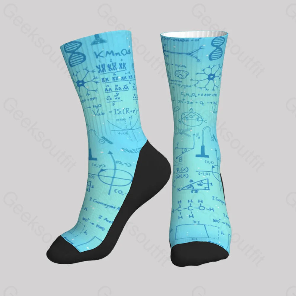 The Weird Science Of Life Men’s Socks