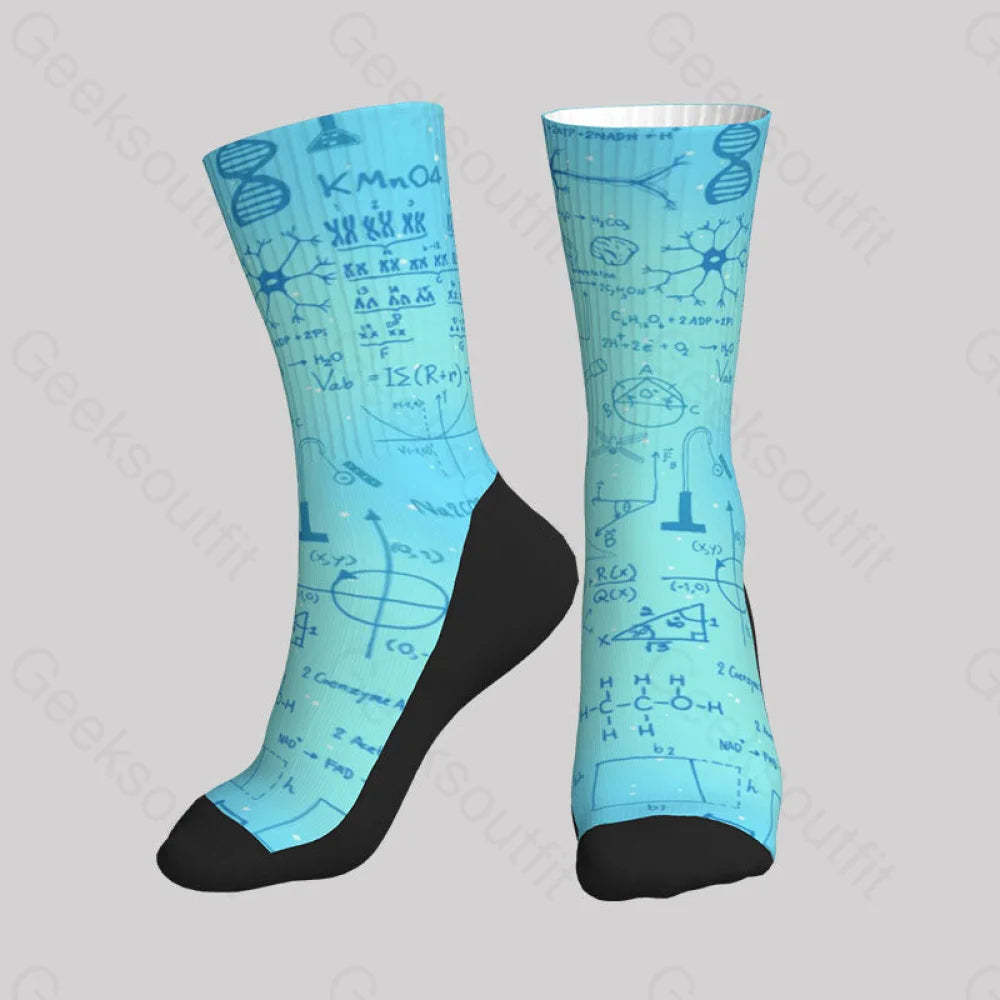 The Weird Science Of Life Men’s Socks