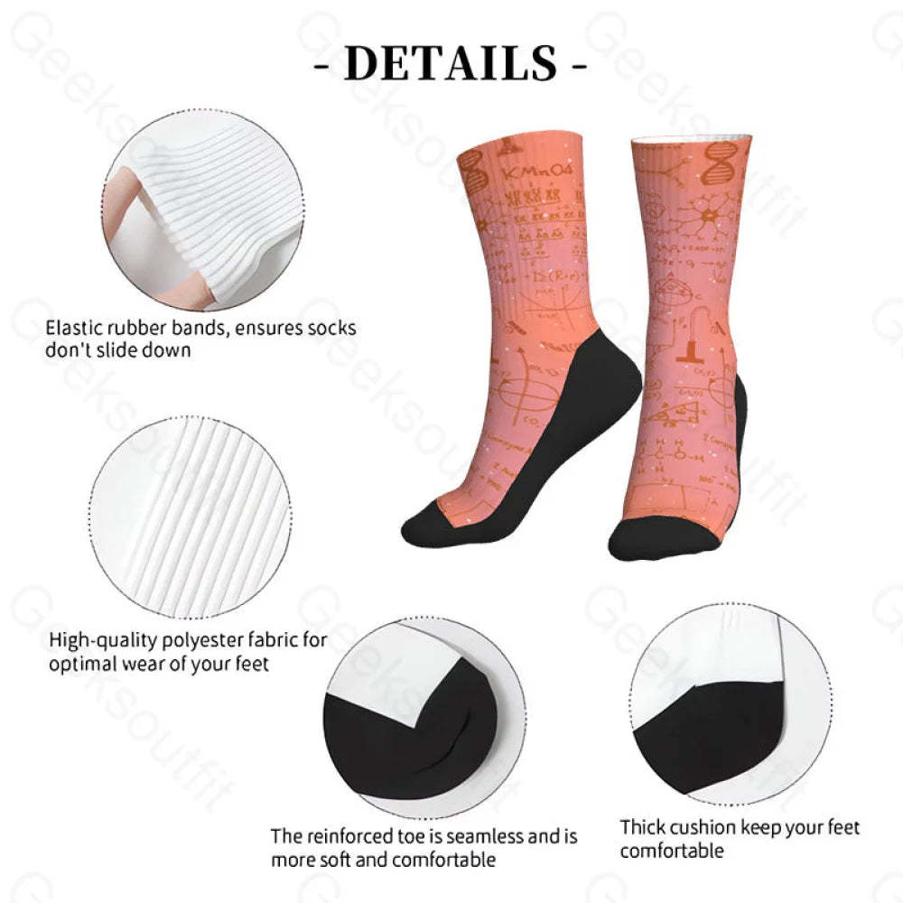 The Weird Science Of Life Men’s Socks
