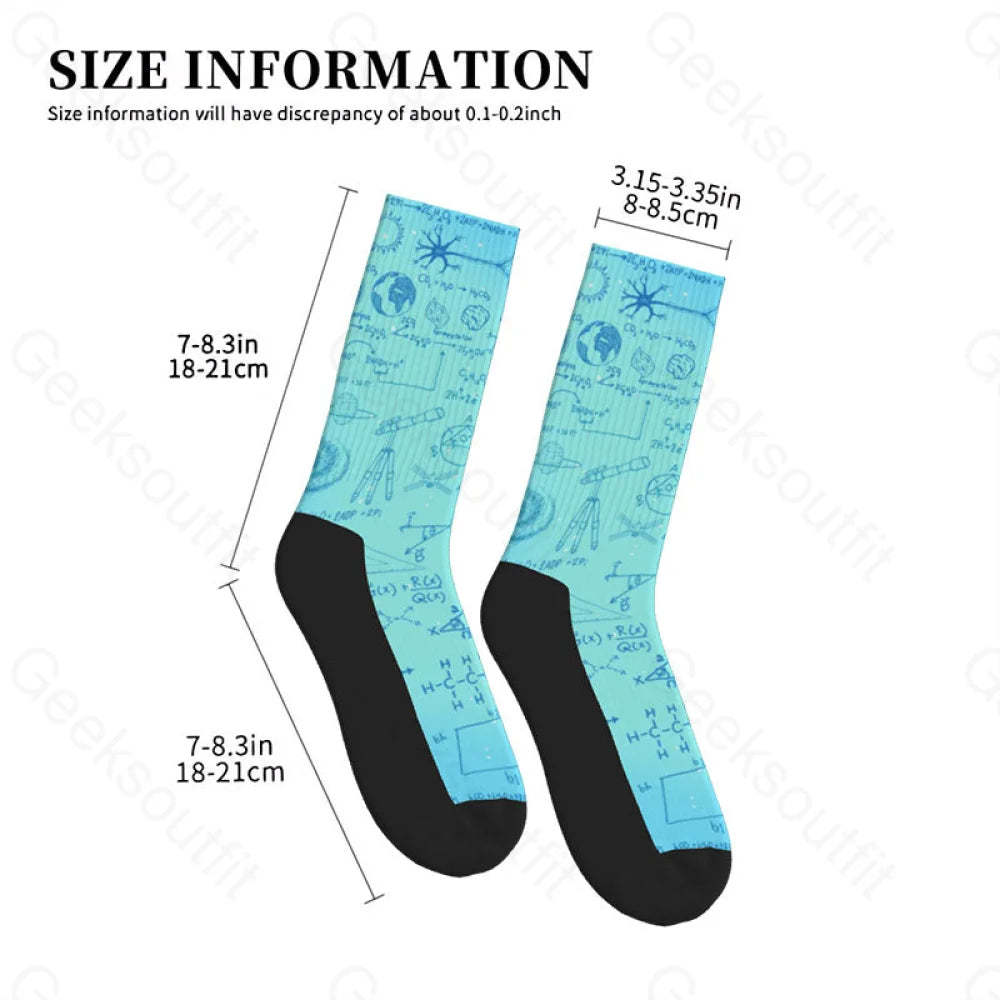 The Weird Science Of Life Men’s Socks