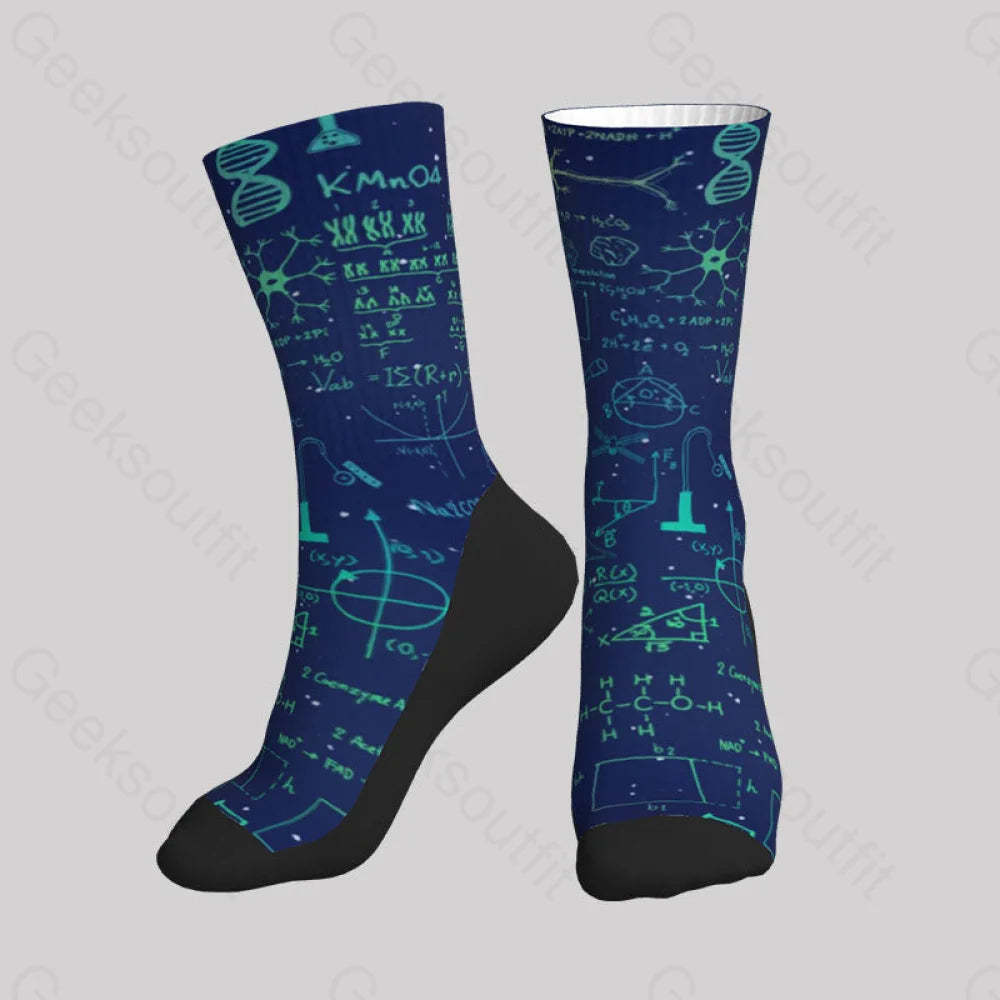 The Weird Science Of Life Men’s Socks