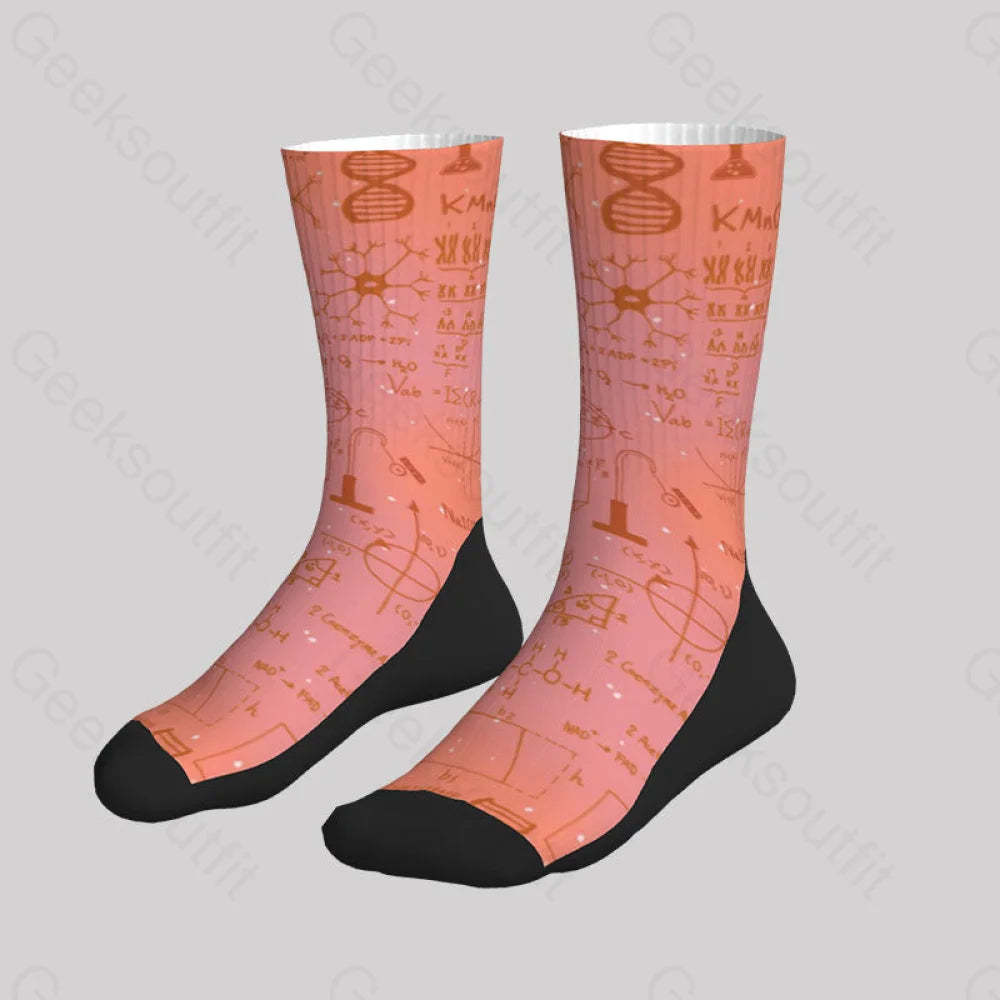 The Weird Science Of Life Men’s Socks Sks081