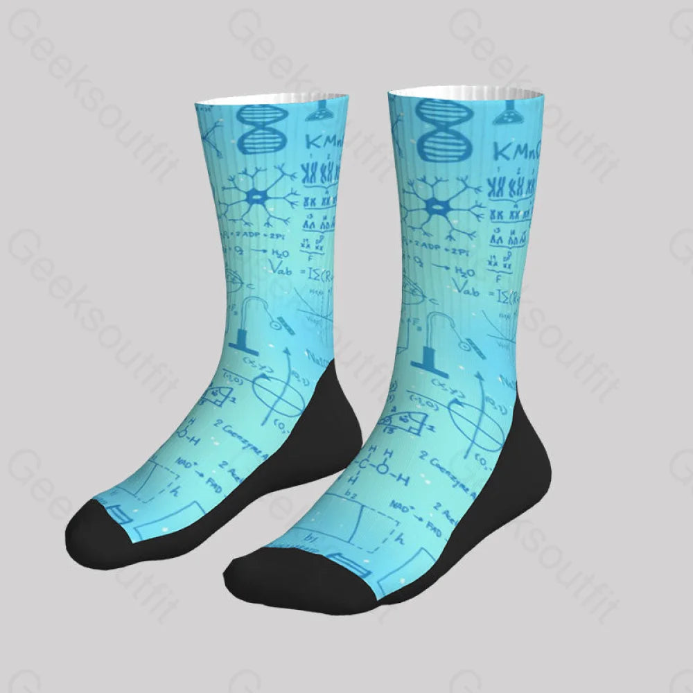The Weird Science Of Life Men’s Socks Sks082