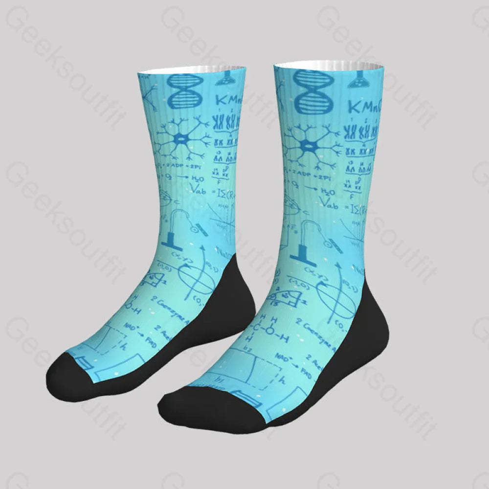 The Weird Science Of Life Men’s Socks Sks082