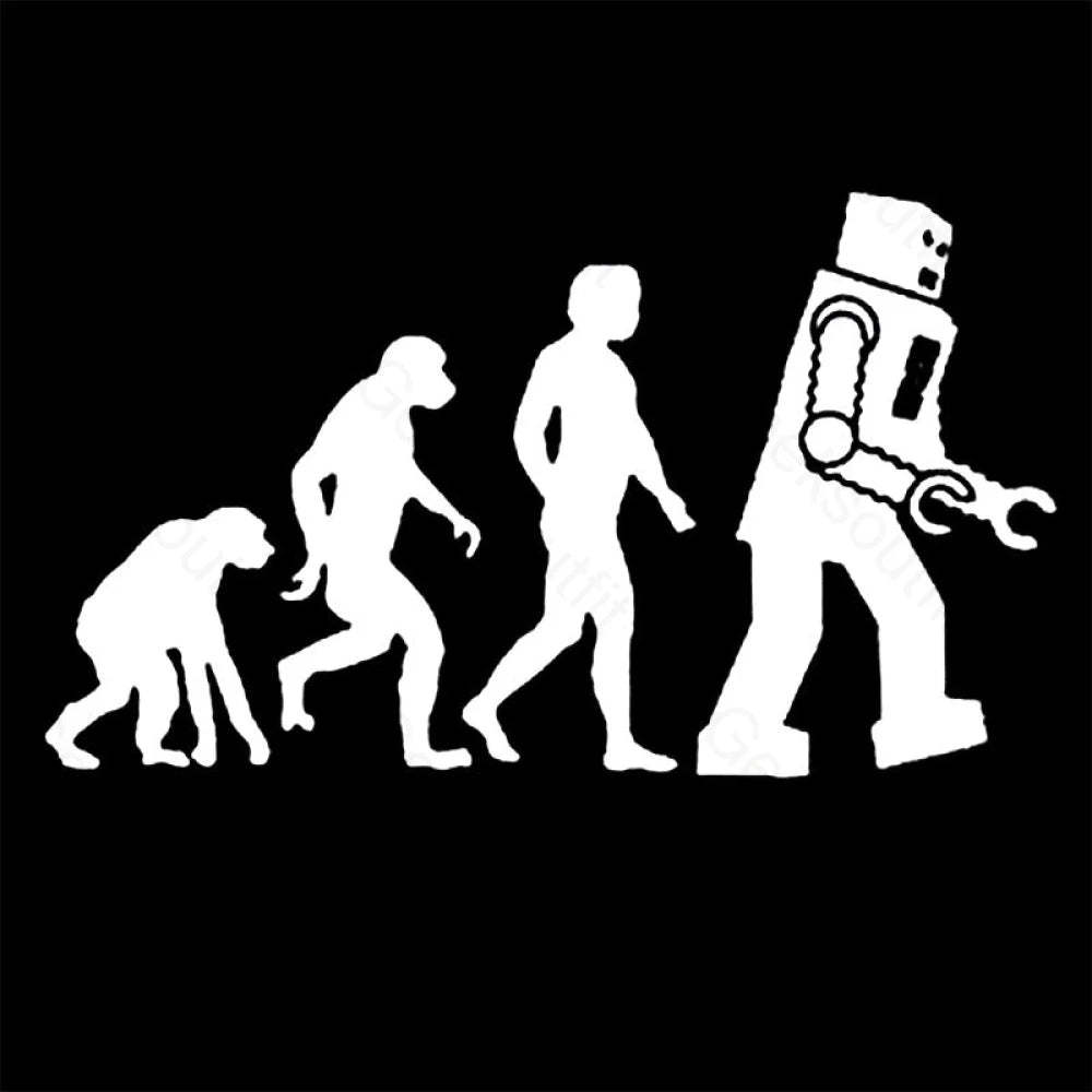 Theory Of Evolution Robot T-Shirt