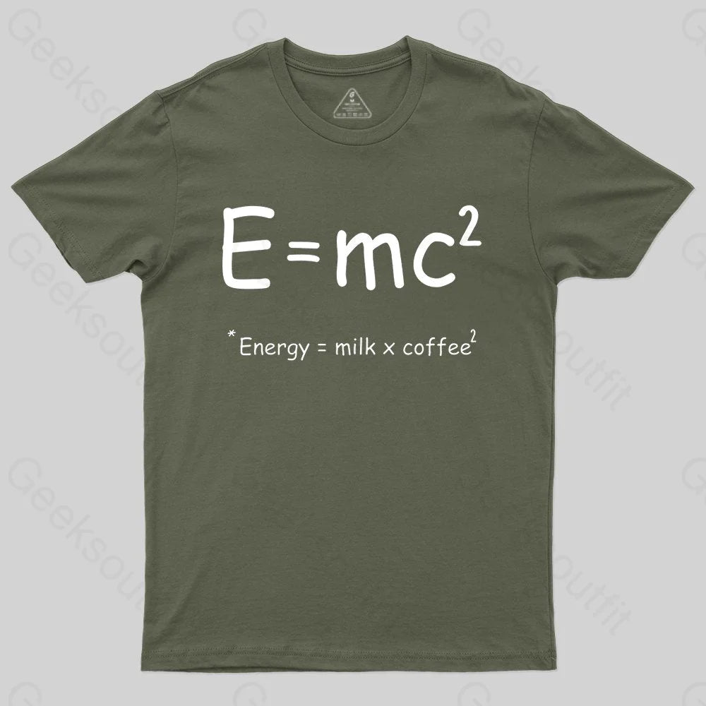 Theory of Relativity Funny Equation T-shirt - Geeksoutfit