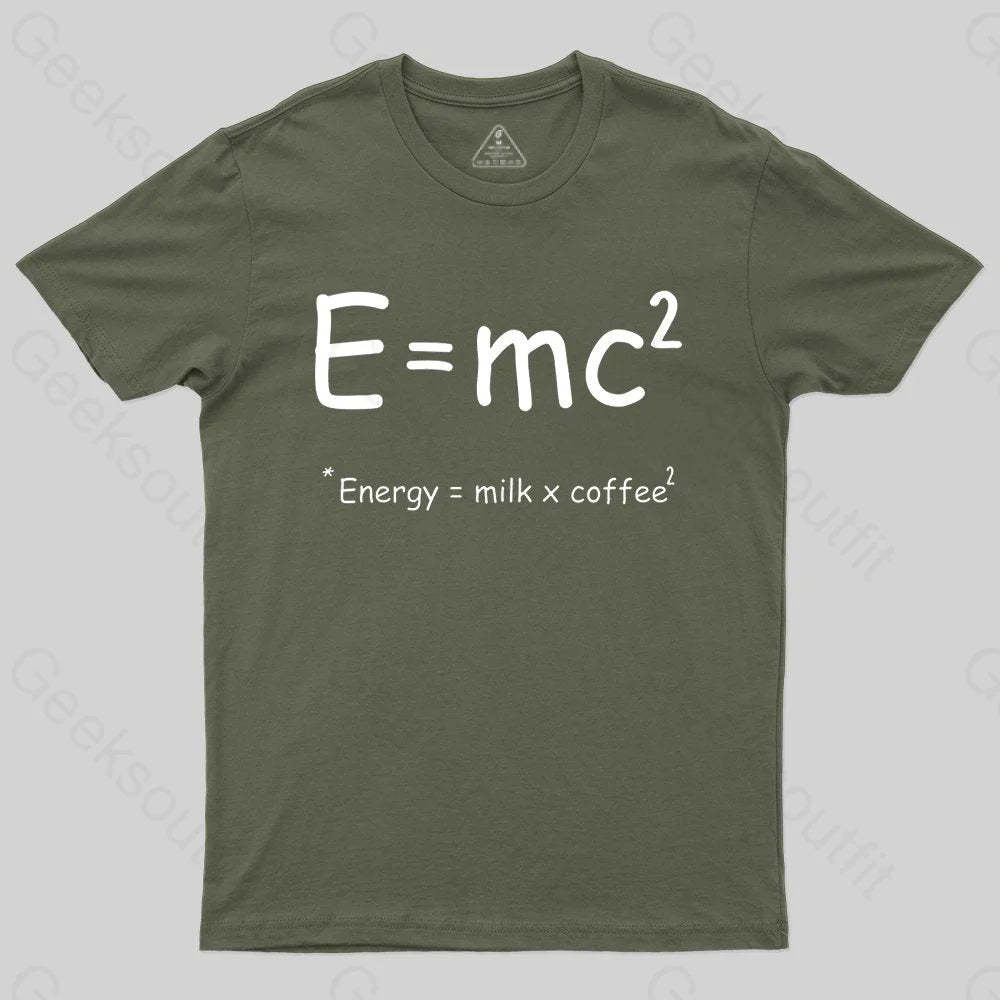 Theory of Relativity Funny Equation T-shirt - Geeksoutfit