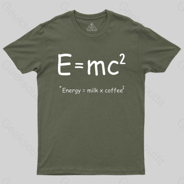 Theory of Relativity Funny Equation T-shirt - Geeksoutfit