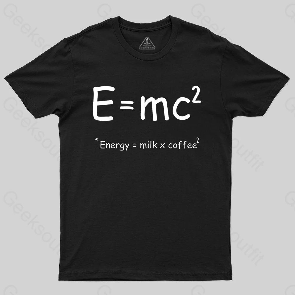 Theory of Relativity Funny Equation T-shirt - Geeksoutfit