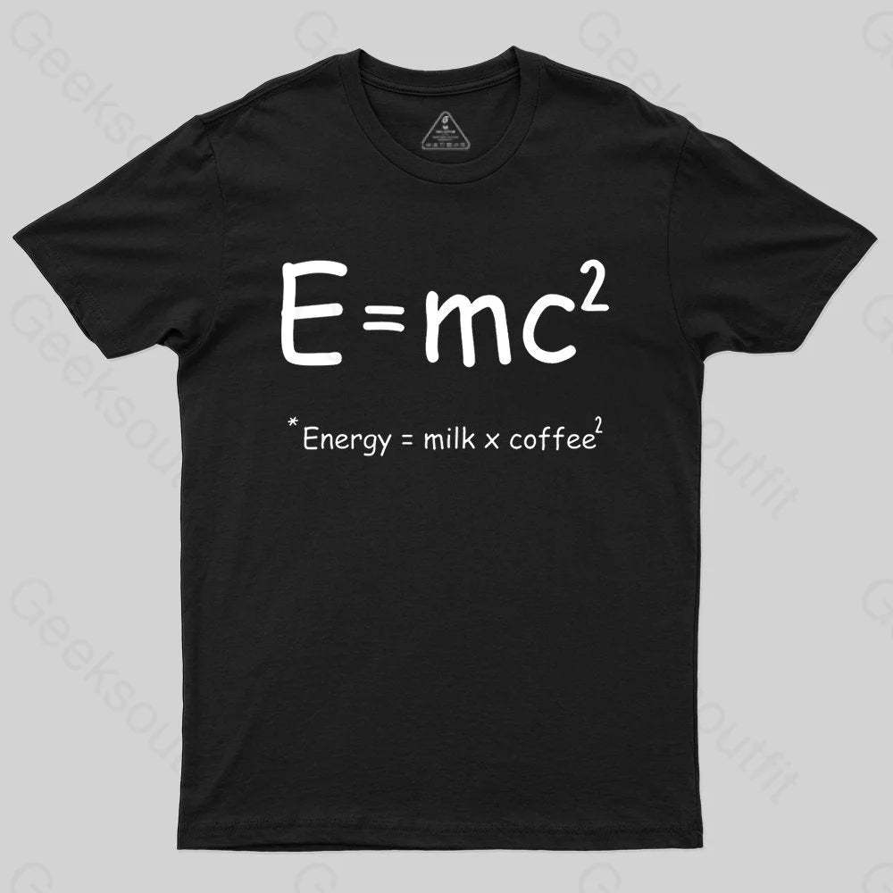 Theory of Relativity Funny Equation T-shirt - Geeksoutfit