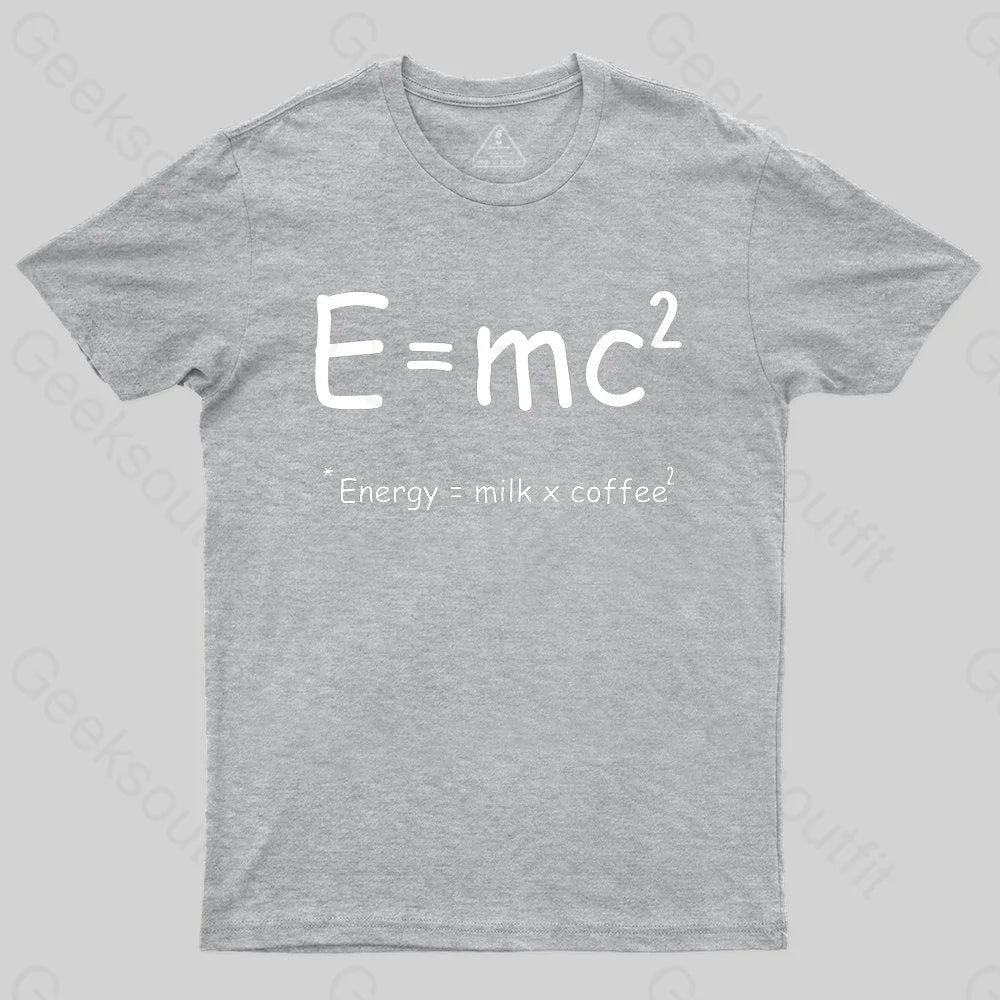 Theory of Relativity Funny Equation T-shirt - Geeksoutfit
