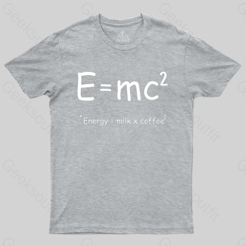 Theory of Relativity Funny Equation T-shirt - Geeksoutfit
